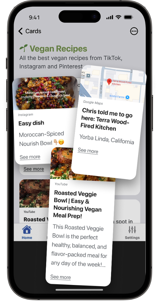 Capush App Interface 2